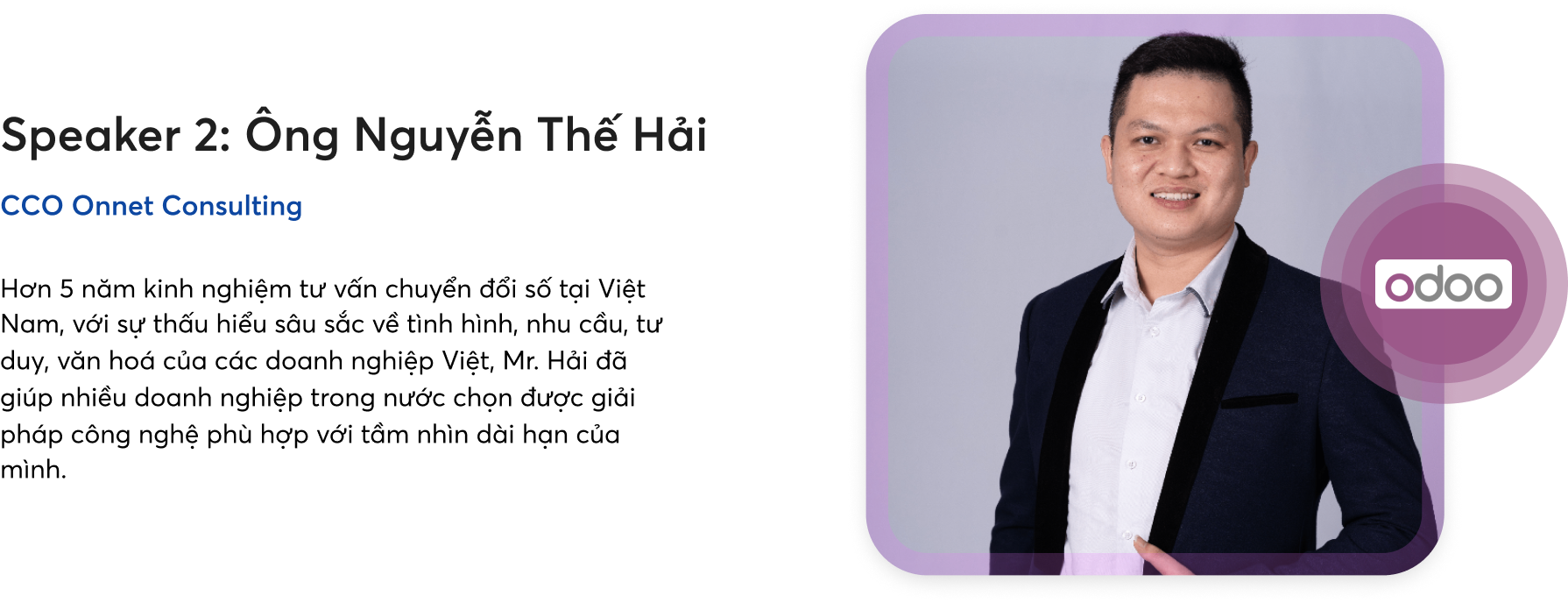 diễn giả Nguyễn Thế Hải